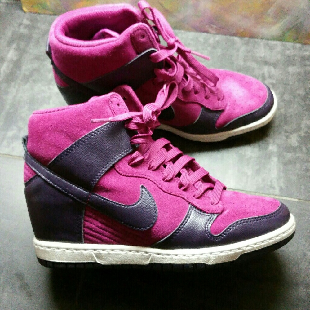 Nike Sky Hi Dunk Wedges Sz 6.5